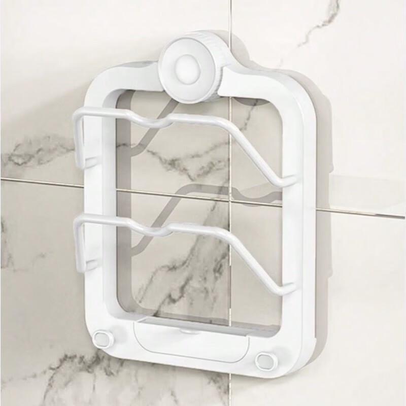 No-Drill Suction Cup Kitchen Pot Lid & Cutting Board Rack