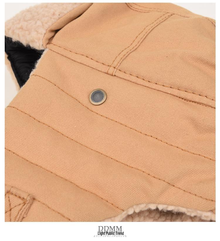 Unisex Winter Cycling Ear Protection Warm Cotton Hat