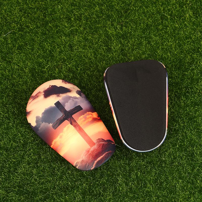 1Pairs Mini Soccer Shin Pads Wear-Resistant Shock Absorbing Soccer Leg Protector For Kids Adult Football Leg Guard Shin Guards