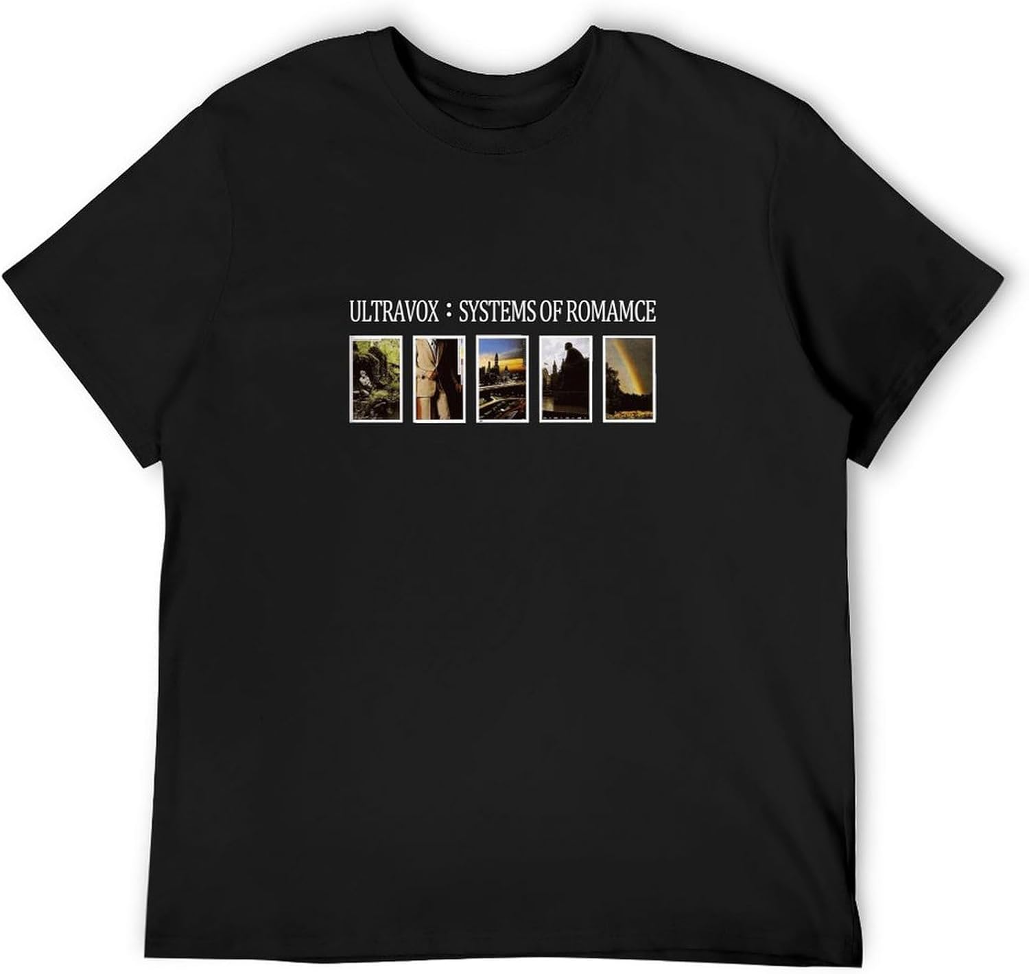 Ultravox Systems of Romance Logo Men s T Shirt XXL чёрный