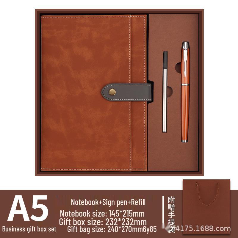 A5 Notebook & Thermos Cup Gift Set - Custom Business Souvenir with Logo