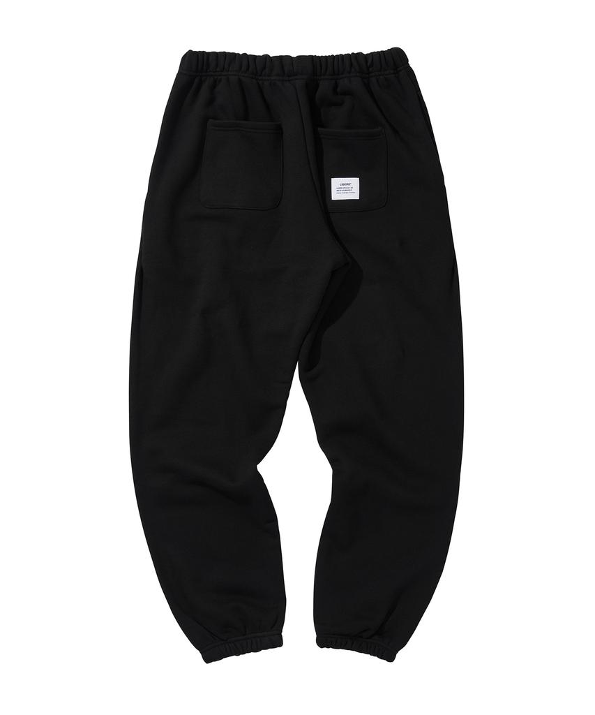 LIBERE H Logo Sweatpants / Black