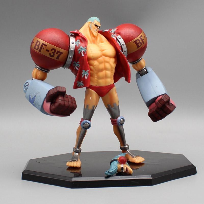 Anime One Piece Franky Figure GK The Straw Hat Pirates Statue Pvc Action Figurine Collection Model Toy Doll Gift