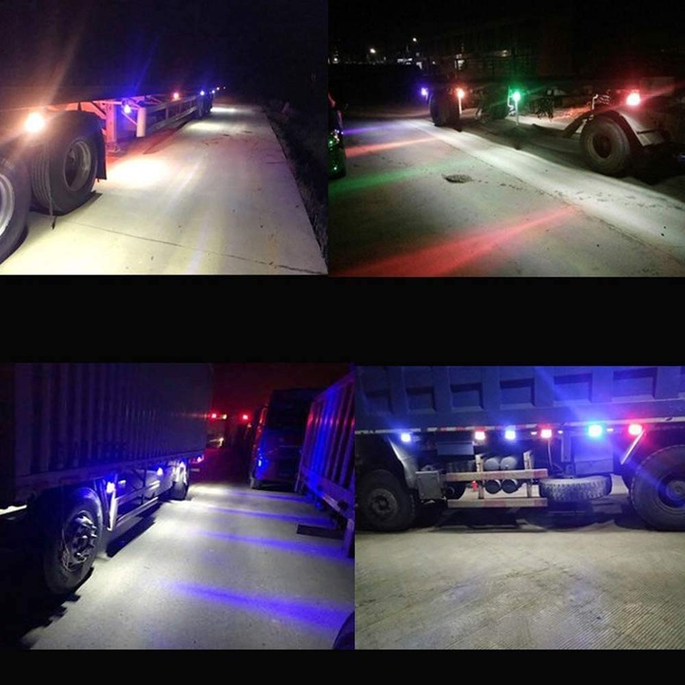 LED Side Marker Light Truck Side Light Truck Side Marker Indicator, 10 LED Track