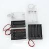 White Transparent 2/3/4 Slot AA Battery Holder AA Battery Box Case AA 1x 2x 3x 4x AA Battery Case With Switch DIY Repair