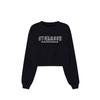 Women Long Sleeve O Neck Loose Pullovers Female Tops Solid Color Sweatshirts