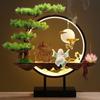 Chinese Style Backflow Incense Burner - Pine Design for Home & Office Décor