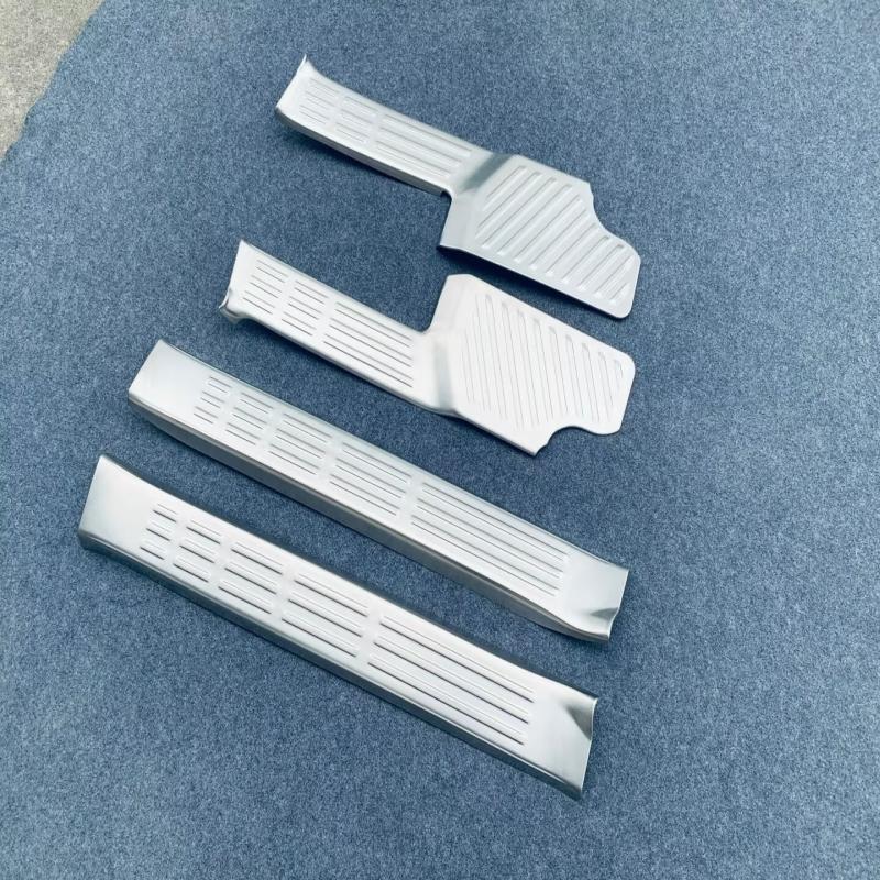 For Toyota Land Cruiser 250 Prado LC250 2024 inner car Door Sill Scuff Plate  Door Welcome Pedal Threshold Bar Cover accesorios
