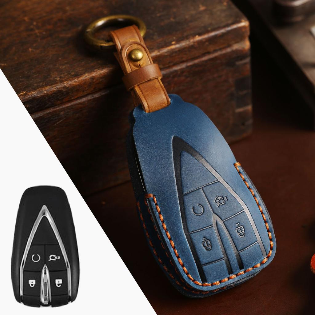 The Car Key Bag Is Suitable for Changan Auchan Cs75pluscs55 Yidong Car Key Cover.