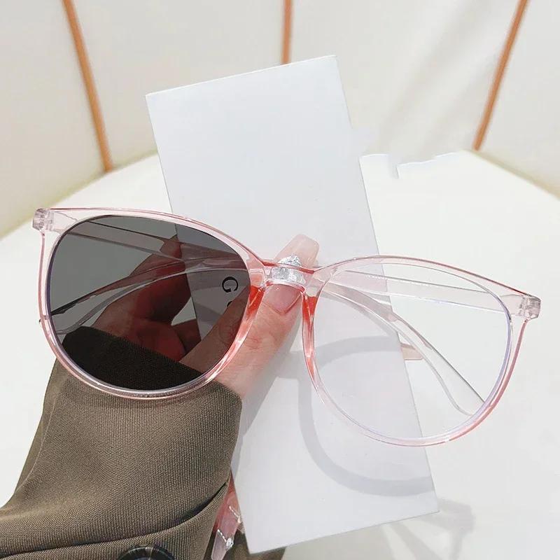 

Мужские и женские фотохромные очки для чтения, винтажные уличные умные интеллектуальные солнцезащитные очки, унисекс, ретро, ​​оправа для очков для пресбиопии 1.5