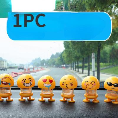 Poupée d'expression créative, ornements de voiture, jouets amusants, secoué la tête, accessoires automobiles, 1 pièce