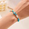 Bohemian Starfish Conch Shell Beads Bracelet For Women Girls Summer Beach Party Rice Bead Adjustable Bangle Friendship Jewelry