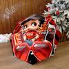 Christmas Gift Halloween Theme Bear Truck Coca Cola umbrella is suitable for all seasons, including home travel and outdoor activities Y19