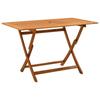 Day and Night - Day and Night Folding Garden Table Solid Eucalyptus Wood 120x70x75 Cm