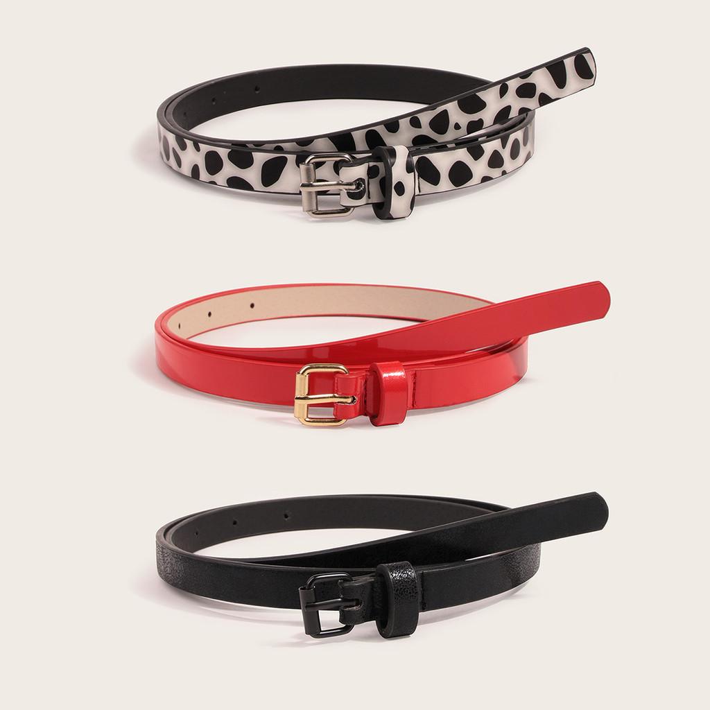 Stylish Faux Leather Snake Pattern Belt For Women With Pin Buckle And Versatile Style