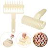 Lattice Roller Cutter for Pie, Pizza & Cookie Dough – Easy-Bake Pastry & Baking Tool for Home Use