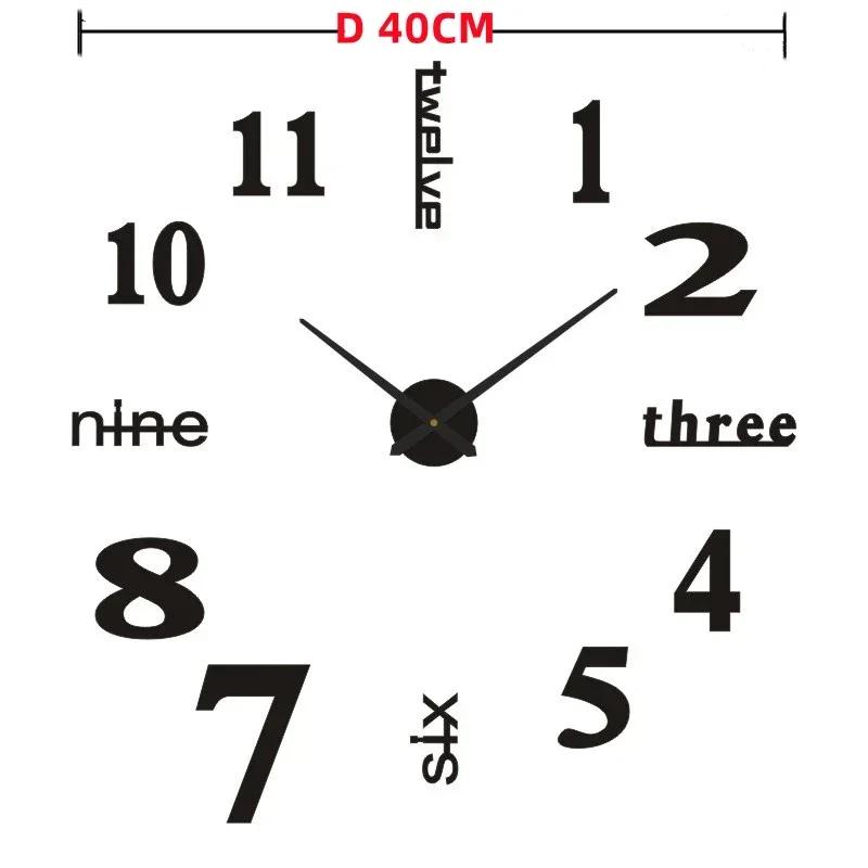 Nordic Simple Iron Silent Wall Clocks Modern Design For Home Office Decor Hanging Watch Modern Luxury Art Wall Watch ClockW1T5J5