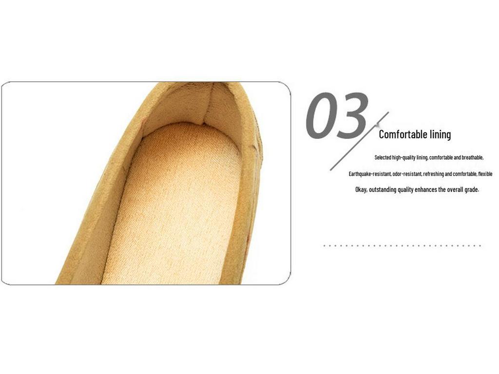 2025 Autumn Women's European & American Slip-on Loafers, Plus Size Available