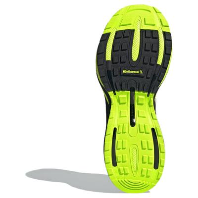 MTS PRO Tessuto, Pelle Sintetica Scarpe da Corsa Basse Unisex Bianco Nero Giallo IH8252