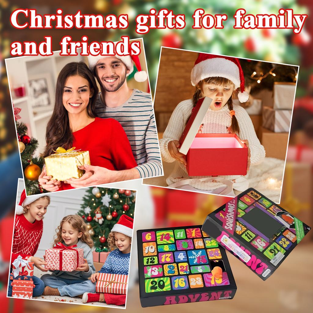 Advent Calendar, Christmas Countdown, 24 Days Of Surprise Blind Boxes