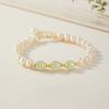 Women Imitation Hetian Jade Pearl Bracelet Round Geometric New Chinese Accessory Staff Benefit Present