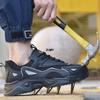 Fashion Big Size Women Safety Shoes Platform Steel Toe Sneaker Men Woman Work Safety Boots Breathable Light Industrial Work Shoes Female