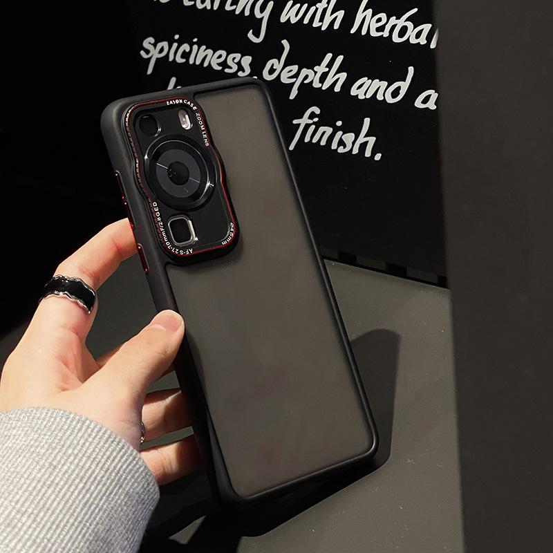 Suitable for Huawei P60pro Mobile Phone Case Retro Camera Mate50pro Matte Skin Feeling 40rs Business Men