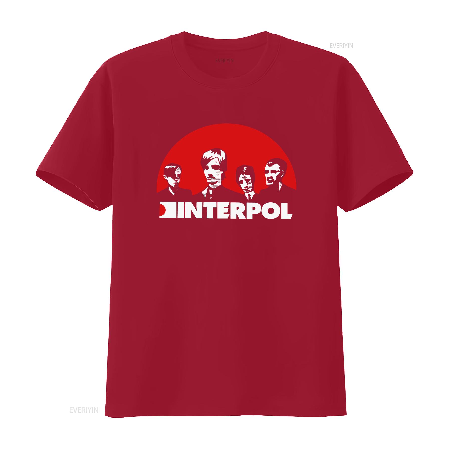 Interpol Band For Fans Style Men s Womens Top T Shirt Clothing Size S 5XL Best Anniversary vintage Washed Stretched graphic S