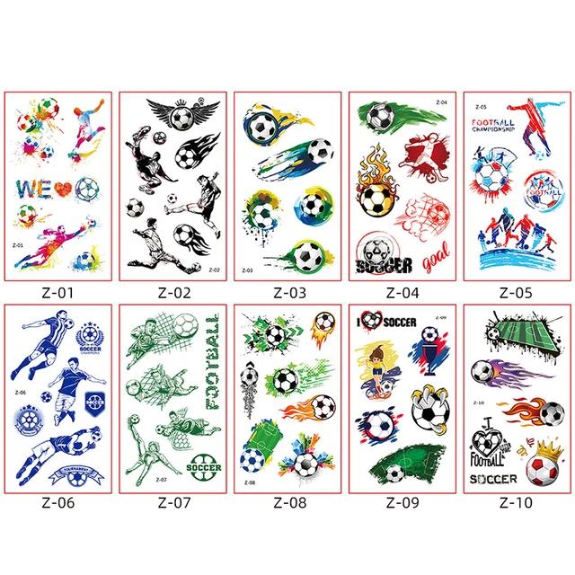 New 10Sheets/lot Children Cute Cartoon Unicorn Temporary Tattoo Stickers Baby Shower Kids Body Makeup Sticker Tattoos Mermaid Pa