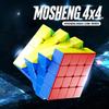 Mosheng Series 4x4 Magnetic Stickerless Cube  Color-Matching Puzzle Educational Toy