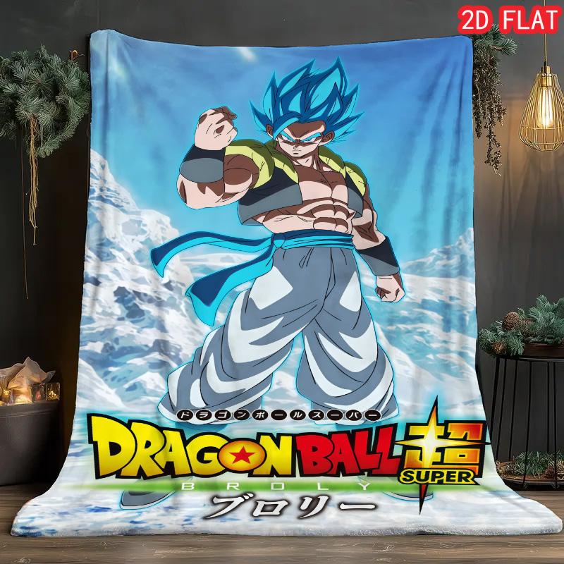 Dragon Ball Cute Cartoon Blanket Ultra Soft Lightweight Blanket for Kids Bedroom Nursery Room Decor THW