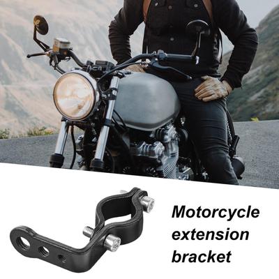 Motorcycle Mirror Extenders Motorcycle Handlebar Extension Motorbike Phone Mount For Headlight Phone Navigation Scooter Dirt