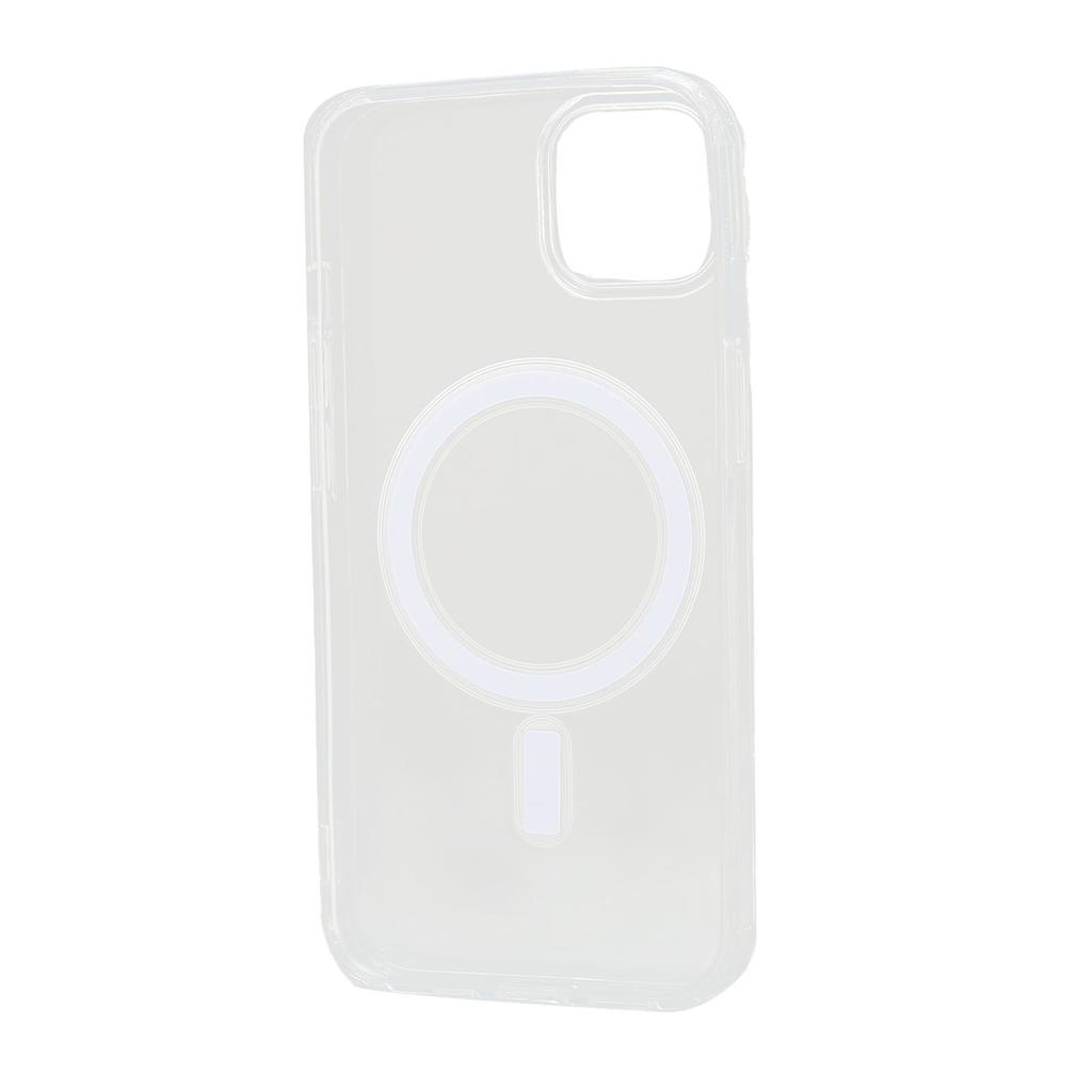 Transparent Phone Case Magnetic Phone Case Ultra Thin Shockproof Compatible for Magsafe Charger