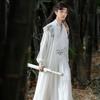 Strój do sztuk walki Hanfu w stylu chińskiej dynastii Song z kołnierzem krzyżowym