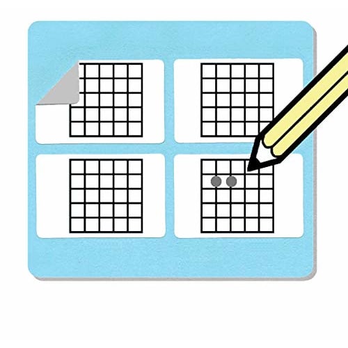 Guitar Fingering Stickers 250 Sticker Set