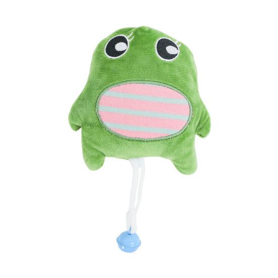 

Вельветовая игрушка для жевания для собак, пищащая плюшевая игрушка с разноцветной веревкой, устойчивая к жеванию, игрушка для самостоятельного развлечения, игрушка для перетягивания для собак, интерактивная игра, снятие стресса K