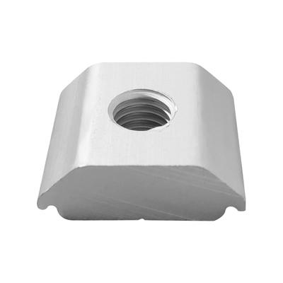 Solar End Clamps Mounting Aluminum Alloy Material Solar Plate Holders Metal Solar Plate Brackets Holders for Roofs Wall