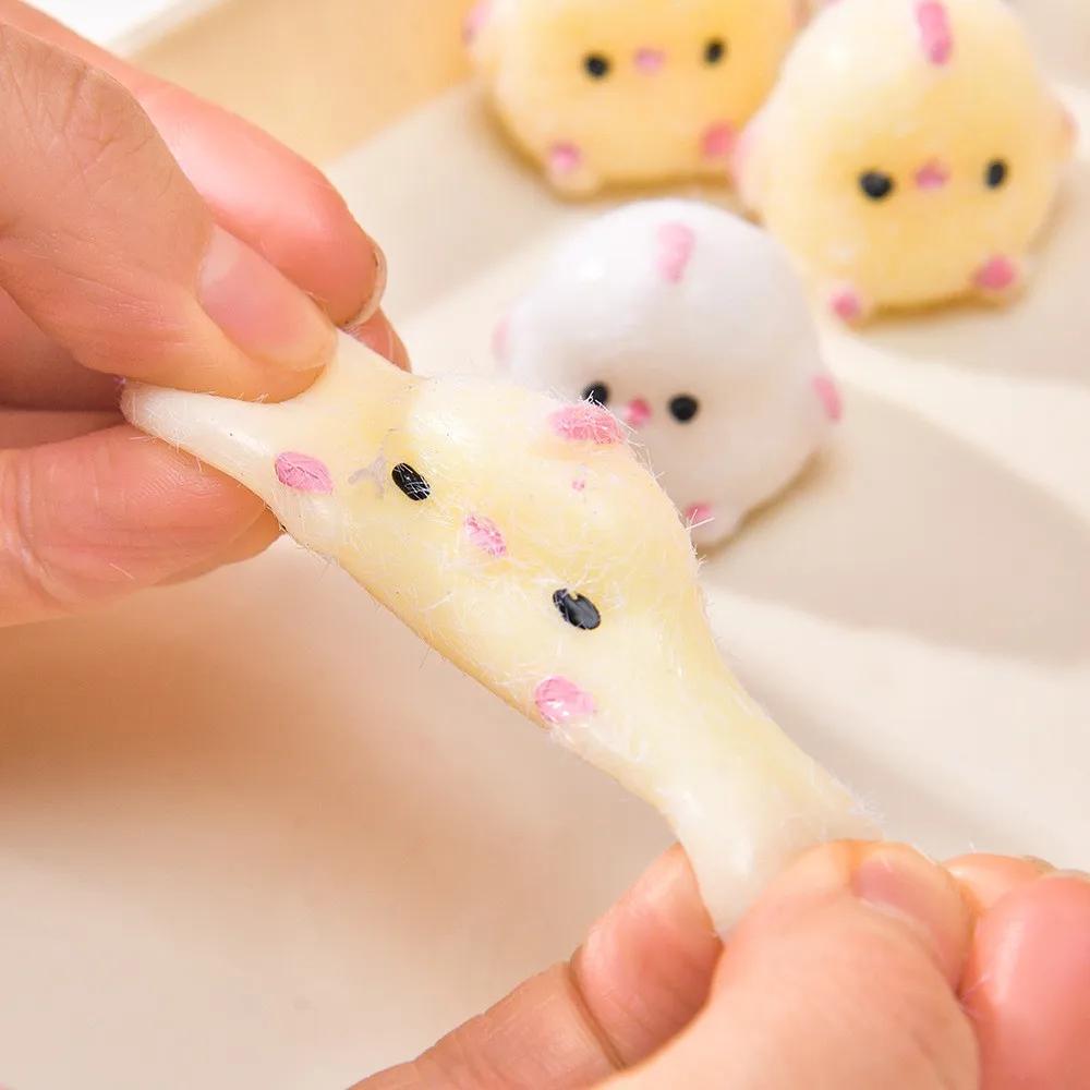 4/10/20 Συσκευασία Μίνι Taba Squishies Κότα Αισθητηριακό Fidget Παιχνίδι Μαλακό Μικρό Χαριτωμένο Τυχαίο Χρώμα Δώρο Πάρτι για Παιδιά