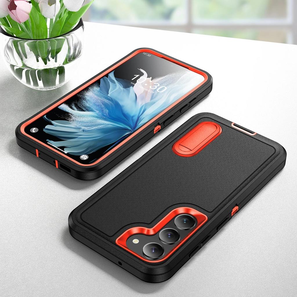 Robuste Panzerhülle für Samsung Galaxy S23 S24 Ultra S23FE S22 Plus A15 A54 A14 A53 A13 Stoßfeste Handyzubehörhüllen