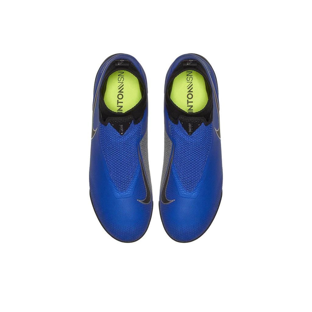 Nike React Phantom VSN Pro DF TF Racer Blue Herren Sneaker Schwarz AO3277-400