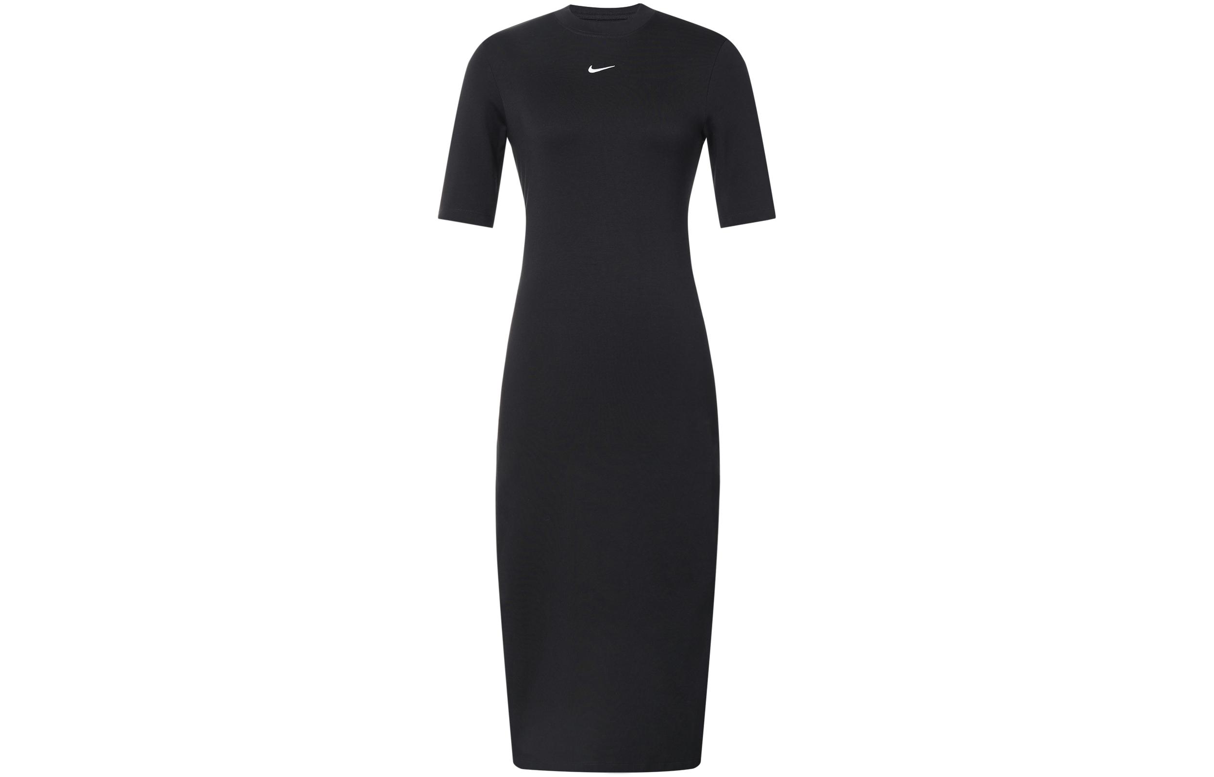 Nike Short Sleeved Dress Women s Black DV7879-010 XS