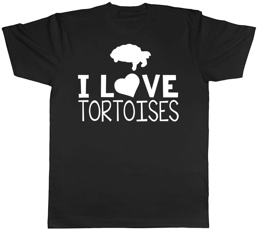 I Love Tortoises Mens Womens Ladies Tee T-Shirt XXXL