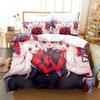 Anime Game Helltaker Beddengoed Set Dekbedovertrek Bedset Dekbedovertrek Kussensloop Dekbed King Queen Size Jongens Volwassenen Beddengoed Set