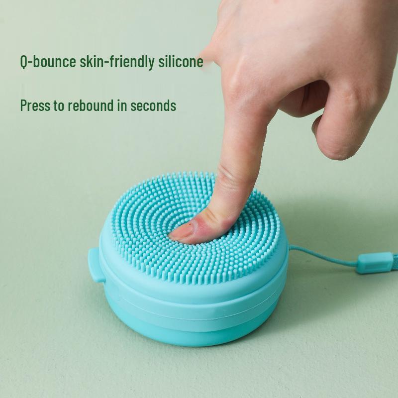 Silicone Bath Brush with Soft Bristles for All Ages