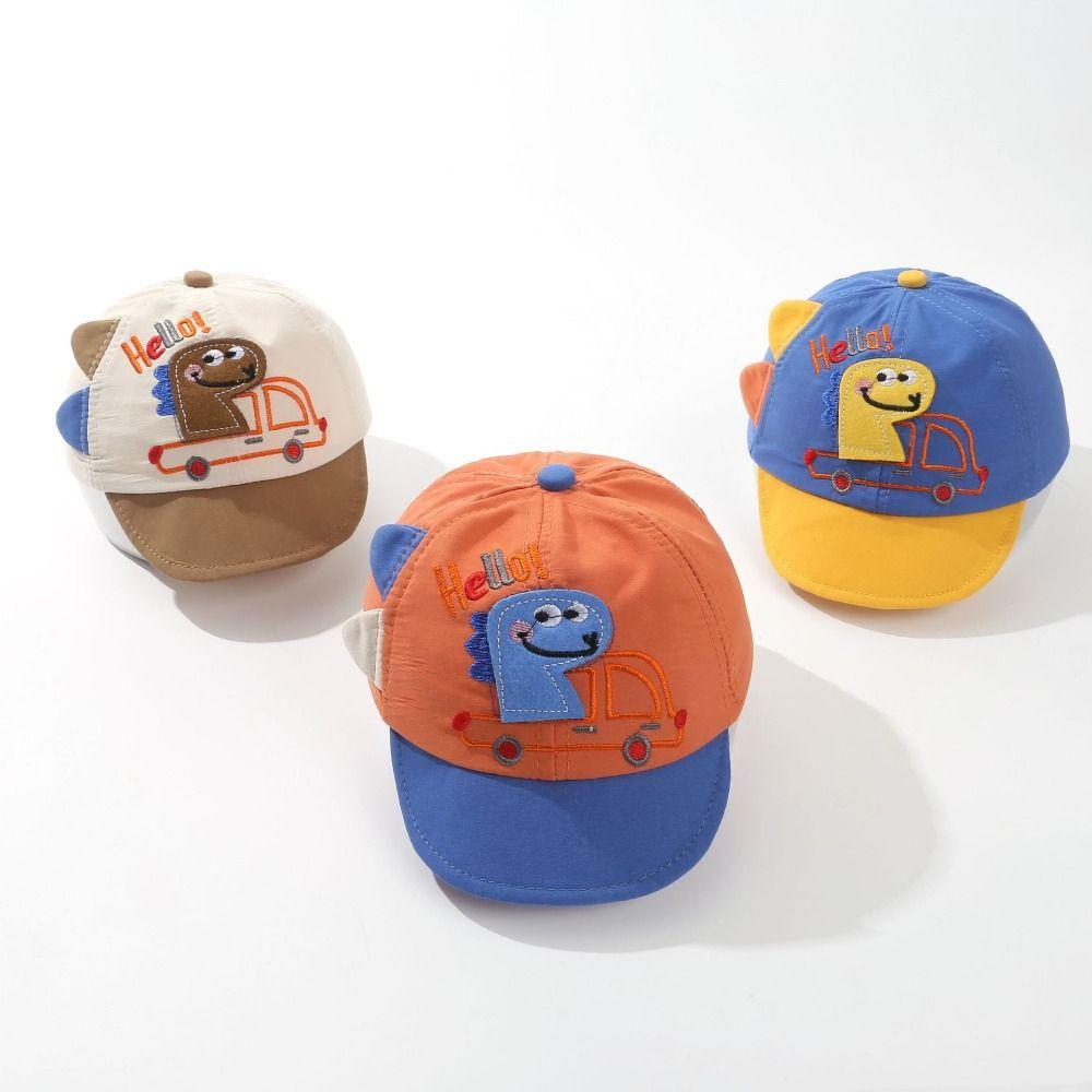 Embroidery Kids Hat Adjustable Toddler Sun Hat Cute Boys' Baseball Cap  Children
