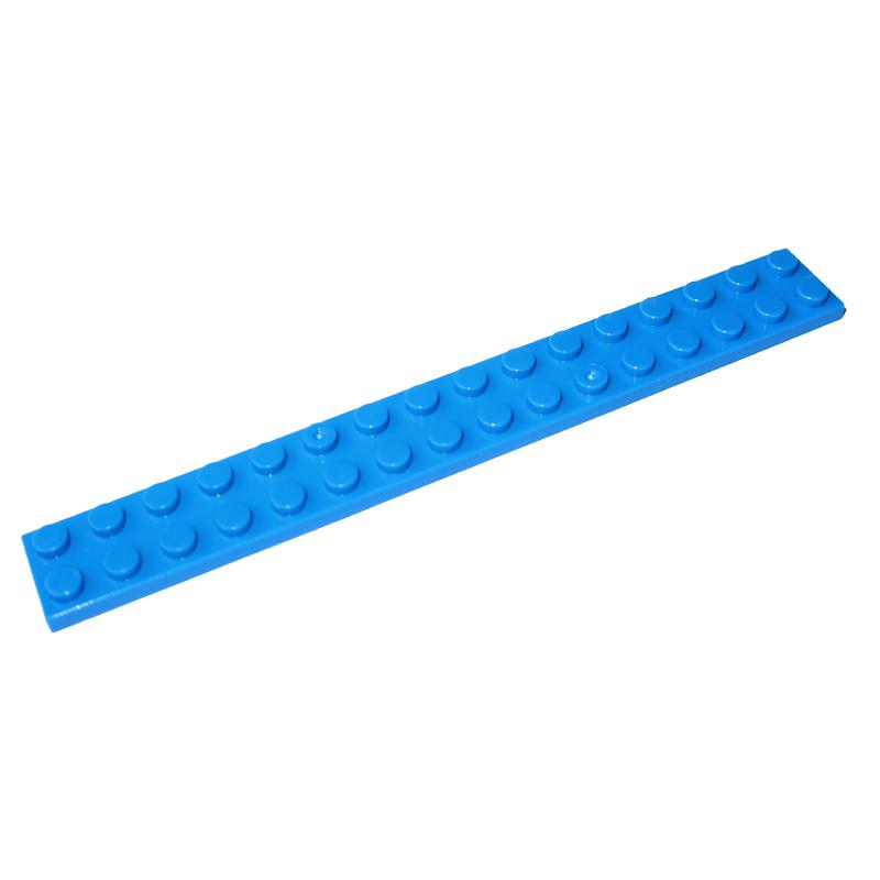 

4282 Size Option 2x16 Dot Plate DIY Build Assemble Particles DIY Creating Modules 2*16 Figures Bricks Learning Creative Play Toy for Kid 10pcs
