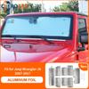 Windshield Sunshade Side Window Sunscreen For Jeep Wrangler JK 07-18 Accessories