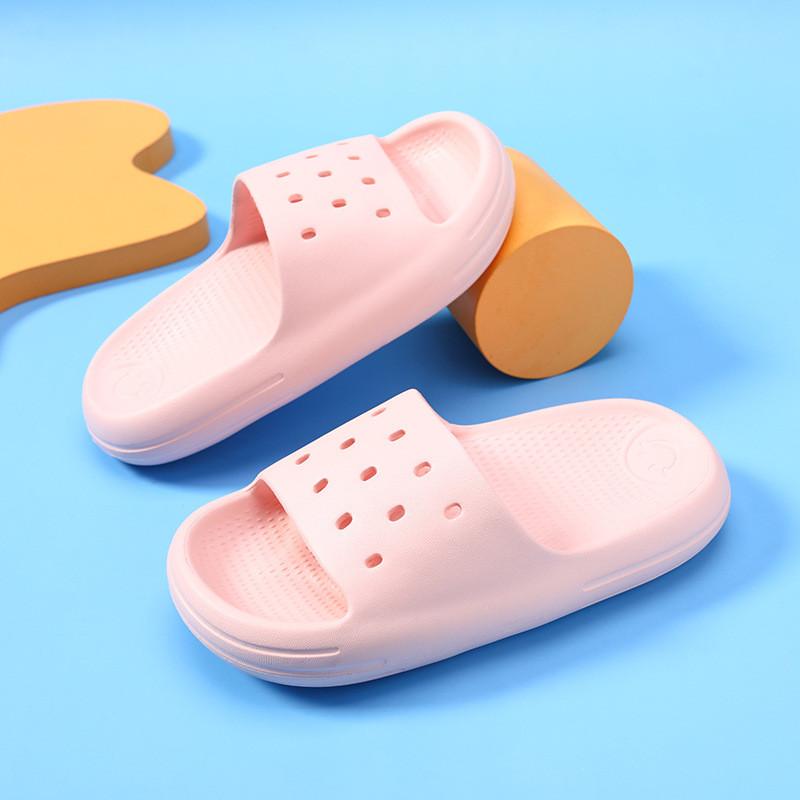 Practical Cute And Summer Slippers For Kids Cartoon Dog Design Eva Nonslip Shoes