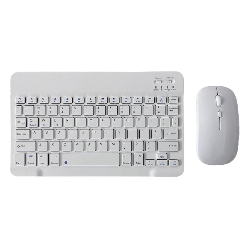 Bluetooth Wireless Keyboard Mouse Set Compatible with iPad Phone Tablet Learning Machine Universal Magic Rechargeable Version