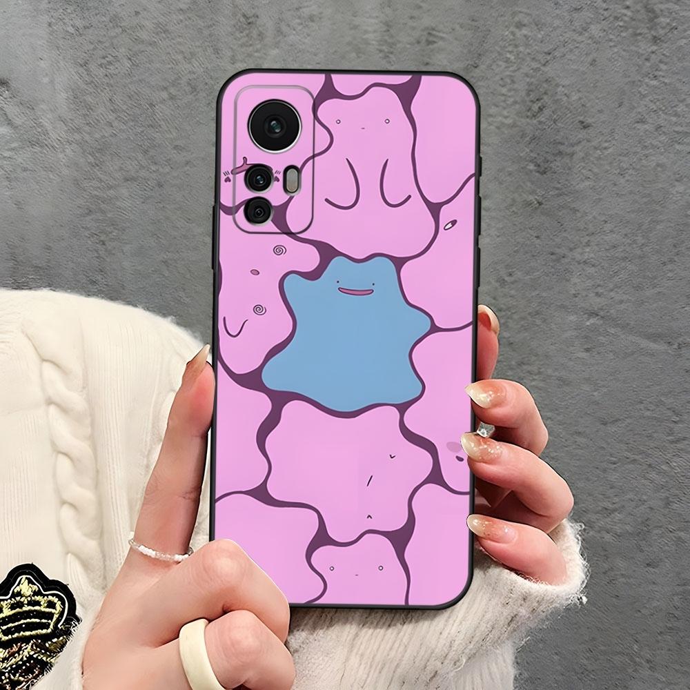 Cartoon Cute Ditto Phone Case For Xiaomi 13 12 11T Lite Ultra Redmi Note 13 12 10 Pro POCO F4 F5 X5 Pro Back Cover